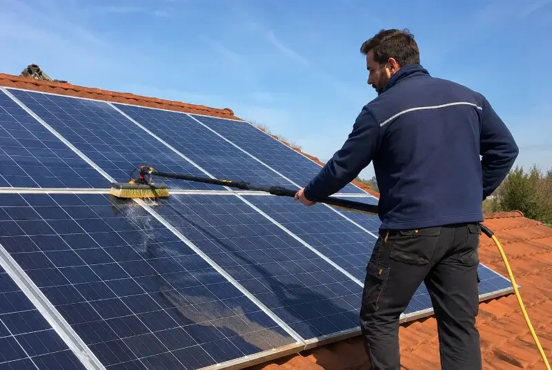 Nettoyage et entretien de panneaux solaires à Lugon-et-l'Île-du-Carnay