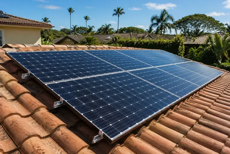 Installation de panneaux solaires à Lugon-et-l'Île-du-Carnay